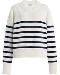 With Nothing Underneath - Exclusive Devon Striped Cotton Sweater - Lyst