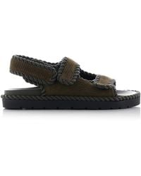 Bottega Veneta - Jack Corduroy Slingback Sandals - Lyst
