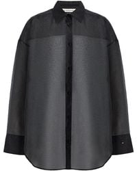 By Malene Birger - Derris Cotton-Blend Organza Shirt - Lyst