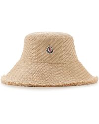 Moncler - Raffia Hat - Lyst