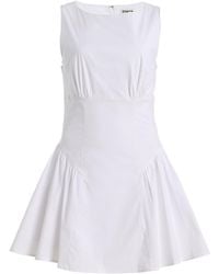STAUD - Gwen Cotton Mini Dress - Lyst