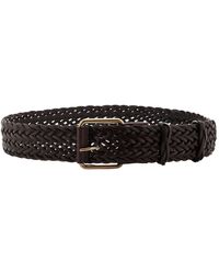 The Row - Woven Leather Belt - Lyst