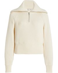 High Sport - Chester Ribbed-knit Cotton-blend Sweater - Lyst