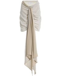 Sloan - Exclusive Georgette Mini Pareo Skirt - Lyst