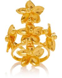 Sylvia Toledano - Bloom 22k Gold-plated Ring - Lyst