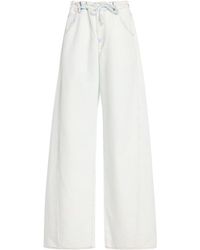 DARKPARK - Iris Paper-Bag Wide-Leg Jeans - Lyst