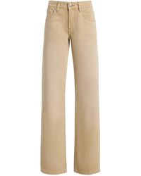 EB DENIM - Ariel Wedgie Rigid Mid-Rise Straight-Leg Jeans - Lyst
