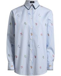 Etro - Cotton Button-Up Shirt - Lyst