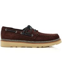 Frēda Salvador - Collins Suede Boat Shoes - Lyst