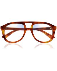 Gucci - Aviator-frame Acetate Sunglasses - Lyst