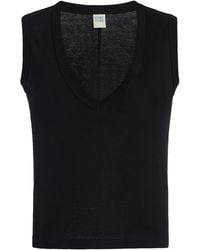 Flore Flore - Dewi Cotton Tank Top - Lyst