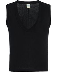 Flore Flore - Dewi Cotton Tank Top - Lyst