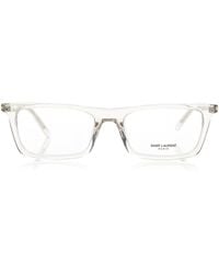 Saint Laurent - Betty Thin Square-frame Acetate Glasses - Lyst