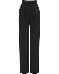 Alex Perry - Tailored Wool-Blend Straight-Leg Pants - Lyst