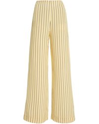 STAUD - Stroll Silk Pants - Lyst