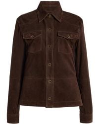 Arma - Faye Suede Jacket - Lyst