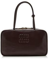 Miu Miu - Beau Medium Leather Shoulder Bag - Lyst