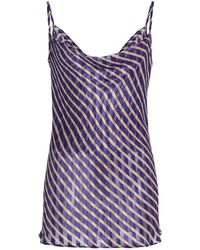 Dries Van Noten - Chai Striped Devouré Camisole - Lyst