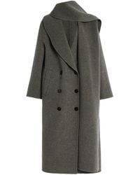 Rohe - Signature Double-Faced Scarf Coat - Lyst