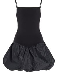 STAUD - Ablee Tufted Mini Dress - Lyst