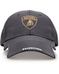 Balenciaga - X Lambroghini Woven Baseball Cap - Lyst