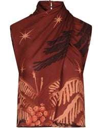 Johanna Ortiz - Imaginative Silk Top - Lyst
