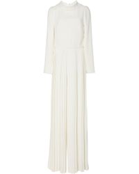 monique lhuillier white jumpsuit