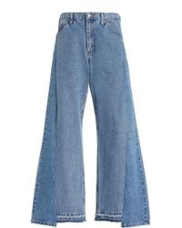 E.L.V. Denim - Freya Rigid Low-rise Wide-leg Jeans - Lyst