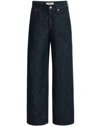 Moussy - Jay Rigid Mid-Rise Straight-Leg Jeans - Lyst