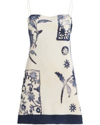 SIR. - Phillipa Crepe Mini Dress - Lyst