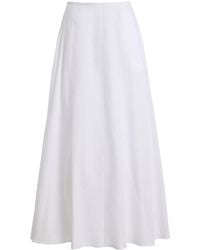 Leset - Yoko Cotton Maxi Skirt - Lyst