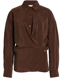 Lemaire - Twisted Silk-bend Top - Lyst