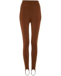Chloé - Satin-Finished Cigarette Pants - Lyst
