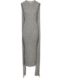 Magda Butrym - Scarf-Detailed Mohair-Blend Maxi Dress - Lyst