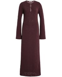 By Malene Birger - Beatriz Long-Sleeve Cotton-Blend Knit Maxi Dress - Lyst