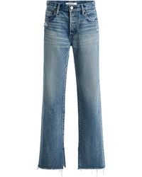 Moussy - Foster Rigid Straight-Leg Jeans - Lyst