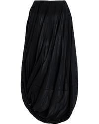 TOTEME - Knit Maxi Cocoon Skirt - Lyst