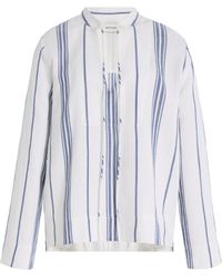 Matteau - Fisherman Striped Cotton Top - Lyst