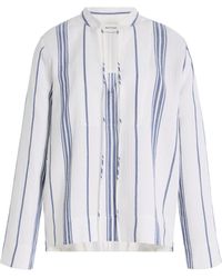Matteau - Fisherman Striped Cotton Top - Lyst