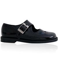 Reike Nen - Monk-Strap Leather Loafers - Lyst