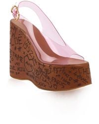 Chloé - Maxime Jelly Platform Sandals - Lyst