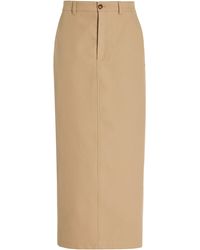 Wardrobe NYC - Drill Column Skirt - Lyst