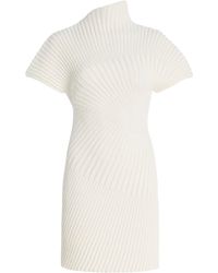 Cult Gaia Cooke Knit Dress in Natural | Lyst Cult Gaia Cooke Knit Dress in Natural | Lyst