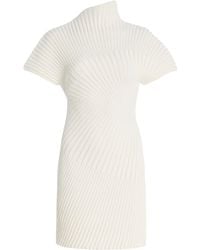Cult Gaia - Luka Knit Cotton Mini Dress - Lyst