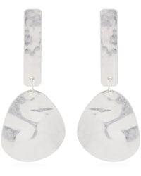 Cult Gaia - Solana Metal And Faux Pearl Earrings - Lyst