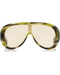 Gucci - Aviator-frame Acetate Sunglasses - Lyst