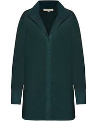 ANDRES OTALORA - Un Tej Oversized Printed Cotton-Poplin Shirt - Lyst