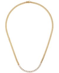 Anita Ko - Dangle Short Bar Necklace - Lyst