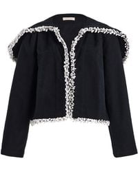 DIOTIMA - Exclusive Shell-Trimmed Cotton Jacket - Lyst