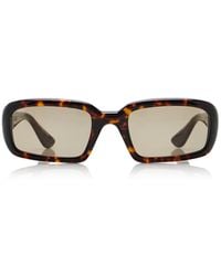 Port Tanger - Mektoub Rectangle-Frame Acetate Sunglasses - Lyst